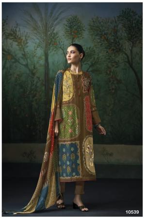 Reyna sunehri kalamkari dress material wholesale